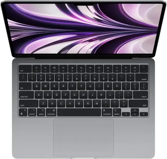 Apple MacBook Air 13-inch- M2 chip Built for Apple Intelligence - 16GB Memory - 256GB SSD - Space Gray